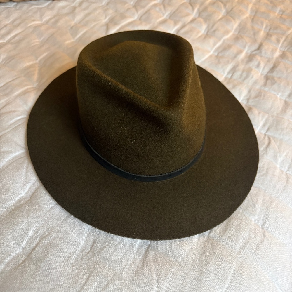 Yellow 108 Dylan Fedora, Size XL, Dark Olive